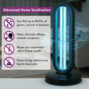 Tower - UV Light Sanitizer & Ultraviolet Lamp with Remote Control (UV-C Cleaner for Home, Room, Office | 38W UVC Disinfection Bulb | Kill Germs, Bacteria, Virus, Dust | USA) by CozyNest Decor