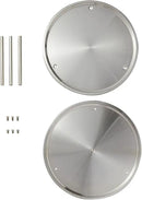 Juvale 2-Tier Lazy Susan Spice Rack Organizer for Cabinet - Stainless Steel Spice Carousel - Pantry & Kitchen Countertop Organizer (10.5 in) by CozyNest Decor