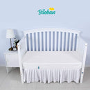 Zippered Crib Mattress Protector - Waterproof Crib Mattress Encasement, Breathable and Absorbent, 6 Sides Fully Encased Cover, 2 Pack, White by TinyTreasures Baby Boutique