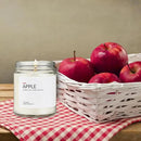 1OAK Soy Wax Scented Candles (Apple) - Soy Candles for Home Scented - Long Burning Premium - Hand-Poured (7oz) by CozyNest Decor