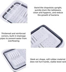 THANSTAR Collapsible Dish Drying Rack for RV Kitchen, Foldable Drainer Organizer for Kitchen Countertop, Space Saving Portable Dish Rack for Campers, Travel Trailer & Small Spaces, Easy Storage, Grey by CozyNest Decor