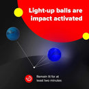 pindaloo Led Light Ball - Gifts for Kids Indoor & Outdoor Games, Toys for Boy, Teen, & Girls - Gift Ideas for Teens, Fun Stuff Party, Develops Motor & Juggling Skills - 1x LED Ball by TinyTreasures Baby Boutique