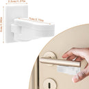 6P Child-Proof Door Lock Coolrunner Baby Proofing Door Handle Locks, Child Proof Door Lever Lock with Strong Adhesive for Protecting Kids and Toddler by TinyTreasures Baby Boutique