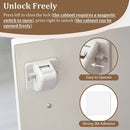 Magnetic Cabinet Locks for Baby Safety, Children Proof Cupboard Drawers Latches, Safe & Easy Install, Multi-Purpose Adhesive No Need for Screws or Tools(24 locks and 2 Keys) by TinyTreasures Baby Boutique