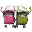 Aligle Twin Stroller Raincoat Universal Size Side by Side Stroller Weather Shield, Baby Rain Cover/Wind Shield by TinyTreasures Baby Boutique