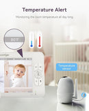 Baby Monitor with Camera and Audio, 7" 720P HD Video Baby Monitor No WiFi, 4000mAh Battery, VOX Mode, Auto Night Vision, Hack Proof, Remote PTZ by TinyTreasures Baby Boutique