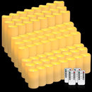 144-Pack LED Flameless Candles with Remote Control for Home and Special Occasions (Three Sizes) by CozyNest Decor