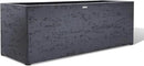 42 Inch Rectangular Concrete Planter（42Lx14Wx15H，58 Pounds）,Durable All-Weather Use with Drainage Holes,Large Rectangular Planter for Outdoor Indoor Plants by CozyNest Decor