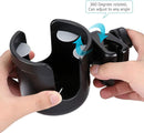 Accmor Stroller Cup Holder, Universal Cup Holder, Bike Cup Holder, 360° Rotatable Large Caliber Drinks Holder for Stroller, Bike, Wheelchair, Walker, Black by TinyTreasures Baby Boutique