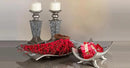 Creative Scents Schonwerk Silver Centerpiece Bowl - Coffee Table Decor - Centerpiece Table Decorations for Dining Room Living Room or Entry Table - Decorative Bowl - Best Wedding/Birthday Gift by CozyNest Decor