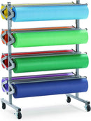 Colorations Arts and Crafts Paper Roll - 36" x 1000', Holiday Green, Dual Surface, Markers, Finger Paints, Painting, Watercolors, Acrylic Paints, Wall Art, Bulletin Board Paper, Crafts (Item