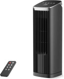 Fan for Bedroom, 13" Tower Fan with Remote, 4 Modes 4 Speeds Max 24ft/s, 70° Oscillating Desk Fan, 12H Timer Portable Fans, Cooling Fans for Office, Home by CozyNest Decor