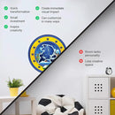Speed Hero Wall Decal – Removable Vinyl Wall Art with Chaos Emerald Design – Gaming Room, Bedroom & Playroom Decor (Electric Hero) by CozyNest Decor