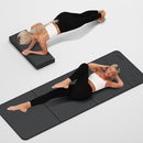 Foldable Yoga Mat Extra Thick 0.32 Inches Eco-Friendly POE Material, Non-Slip Design Fitness Mats, Multi-Purpose Workout Mats For Studio or Home Use (70 x 24 x 0.32 inches） by TinyTreasures Baby Boutique