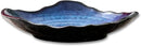 Ceramic Decorative Dish, Large Blue Pottery Decorative Bowl, Porcelain Centerpiece Tray, Key Bowl, Gift Decor Tray for Tabletop Entryway Table Living Room Dining(12'' Dish) by CozyNest Decor