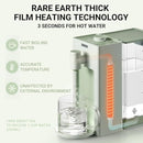 BUYDEEM S9013 Instant Hot Water Dispenser, Countertop Water Boiler & Warmer for Tea, Coffee and Baby Formula, Adjustable 8 Temperatures & 5 Water Outputs, 3L Water Tank(102oz), Green by TinyTreasures Baby Boutique