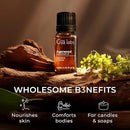Gya Labs Agarwood Essential Oils for Diffusers - 0.34 Fl Oz - 100% Pure Natural Agarwood Oils for Skin, Massage Candle Making Scent by CozyNest Decor