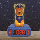 LEXiBOOK - Paw Patrol Chase Digital Alarm Clock with Night Light - Snooze Function - Dog Sound Effects - for Children/Kids - Luminous Clock with Chase, Blue/Red - RL800PA by TinyTreasures Baby Boutique