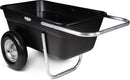 Smart Carts Premium Yard Cart - Strong, Lightweight, and Perfectly Balanced (16" Air Filled Wheels) by GreenHaven Gardens