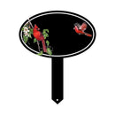 Personalized Name Garden Cardinal Metal Signs with Stake, Custom Family Name Yard Decor for Outdoor Outside, Cardinal Lawn Patio Stake Gardening Enthusiasts Grandmothers Gift by CozyNest Decor