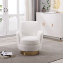 Teddy Swivel Barrel Chair, Swivel Accent Chairs Armchair For Living Room by HouseOfZazla