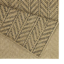 Earth GC_NTL1012 Jute/Black Indoor/Outdoor Area Rug