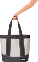 Veer Tote | All-Purpose Beach, Trail and Sideline Tote Bag with Internal Water-Resistant Compartment | Durable, Waterproof, 100 lbs. Capacity by TinyTreasures Baby Boutique
