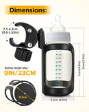 Pack of 2 Stroller Cup Holders, Universal Drinks Holder for Bikes, Trolleys or Walkers by TinyTreasures Baby Boutique