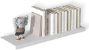 12 Inch Deep Floating Shelves for Wall 1 Pack White Floating Shelves Large Storage Space Wall Mount Shelf for Living Room Kitchen Bathroom 36" W x 12" D x 1.2" H White by CozyNest Decor