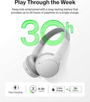 Belkin SoundForm Mini Kids Wireless Headphones w/Built-in Microphone, 30H of Playback Time, Fun Stickers, & Case - Over-Ear Headsets for Online Learning, School, iPhone, iPad, Galaxy, & More - White by TinyTreasures Baby Boutique