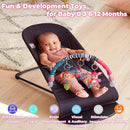 Baby Stroller Arch Toys, Crib Mobile for Infants Adjustable Bassinet Mobile with Universal Clamps, Activity Toy Bar for Bouncer Newborn Car Seat Stroller Sense Toy for Baby 0-12 Months by TinyTreasures Baby Boutique