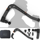 Talon Percussion Massage Gun + Massage Cane + Gun Holder System - Deep Tissue Muscle Massager with Arm Attachment for Whole Body Pain Relief, Upper and Lower Back, Neck & Shoulder Relaxer by CozyNest Decor