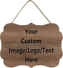 Personalized Custom Wooden Signs with Any Text Name for Home Door Man Cave Bar Family Farmhouse Decorative Home Kitchen Rustic Wall Decor by CozyNest Decor