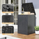 DRATO 48 Gallon Package Delivery Box, Large Lockable Storage Box, Double-Wall Resin Outdoor Package Delivery and Waterproof Deck Box for Porch, Patios by CozyNest Decor