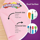 Colorations Arts and Crafts Paper Roll - 36" x 1000', Holiday Green, Dual Surface, Markers, Finger Paints, Painting, Watercolors, Acrylic Paints, Wall Art, Bulletin Board Paper, Crafts (Item