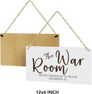 Rustic War Room Decor Christian Decor Bible Verse Wood Decor Sign Regalos Cristianos Para Mujer Scripture Printed Wood Sign Wall Art Religious Gifts Faith Based Gifts by CozyNest Decor