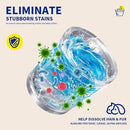 Washing Machine Cleaner Tablets - 24 Pack (12 Month Supply) | HE Compatible for Top & Front Load Washers | Pet-Safe Formula Eliminates Odors, Lint & Detergent Buildup by CozyNest Decor