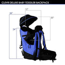 ClevrPlus Deluxe Adjustable Baby Carrier Outdoor Hiking Child Backpack Camping by TinyTreasures Baby Boutique