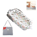 Baby Lounger for Newborn Portable Bag,Baby Lounger Play Mat Awake-Time,Newborn Babies Essentials Gifts 0-24 Months Home Travel(Crocodile Jungle) by TinyTreasures Baby Boutique