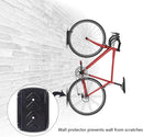 Dirza Bike Wall Mount Rack with Tire Tray - Vertical Bike Storage Rack for Indoor,Garage,Shed - Easy to install - Great for Hanging Road,Mountain or Hybrid Bikes - Screws Included - 2 Pack by GreenHaven Gardens