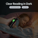 Ear Thermometer, Highly Accurate Ear Thermometer for Kids, Adults and Babies, 30 Memory Recall, 1s Result and 3-Color Fever Alert, with 24 Disposable Probe Covers, Black by TinyTreasures Baby Boutique