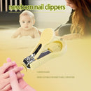 ZELINYE Baby Grooming Kit, 8 in 1 Baby Hair Brush/Nail Clipper/Nose Cleaner/Finger Toothbrush/Nail Scissors/Manicure Kit for Baby Care Keep Healthy and Clean(Yellow) by TinyTreasures Baby Boutique