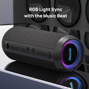 RIENOK Portable Bluetooth Speaker 30W Dual Pairing True Wireless Stereo HD Sound IPX7 Waterproof Outdoor Sport Shower Wireless Speaker Bluetooth 5.3 for Home Party by TinyTreasures Baby Boutique