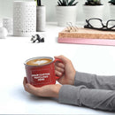 DISCOUNT PROMOS Custom Ceramic Campfire Coffee Mugs 13 oz. Set of 50, Personalized Bulk Pack - Perfect for Tea, Espresso, Cappuccino, Hot Cocoa - Red by TinyTreasures Baby Boutique