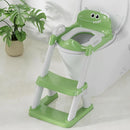 Potty Training Seat, Toddler Toilet Seat for Kids Boys Girls, 2 in 1 Potty Training Toilet for Kids, Splash Guard Anti-Slip Pad Step Stool, Adjust High Potty Chair for Toddler Kid Boys Girls by TinyTreasures Baby Boutique