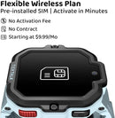 TickTalk 5 - Kids Smart Watch with GPS Tracker, Video Calling, SOS, & Parental Controls | Smartwatch with Free Music, Texting, Kid Phone Call and Text, Boys & Girls - 4G Smart Watch for Kids 3-12 by TinyTreasures Baby Boutique