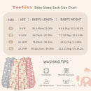 Yoofoss Baby Sleep Sack 18-24 Months Wearable Blanket for Babies 100% Organic Cotton 2-Way Zipper TOG 0.5 Toddler Sleeping Sack 3 Pack, Comfy Lightweight Sleep Sacks by TinyTreasures Baby Boutique