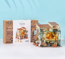 Rolife DIY Miniature House Kit Flower Shop, Tiny House Kit for Adults to Build, Mini House Making Kit with Furniture, Halloween/Christmas Decorations/Gifts for Family and Friends(Emily's Flower Shop) by TinyTreasures Baby Boutique
