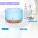 Diffuserlove Diffuser Essential Oil Diffusers 500ML Remote Control Aroma Diffuser Cool Mist Aromatherapy Diffuser with Mute Design, Timer and Auto Shut-Off for Office Living Room Yellow by TinyTreasures Baby Boutique