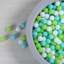 GOGOSO Ball Pit Balls for Toddlers, Green Balls for Ball Pool Birhtday Party Girls Kids with Storage Bag, 2.17inches by TinyTreasures Baby Boutique